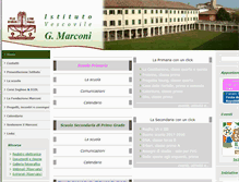 Tablet Screenshot of collegiomarconi.org